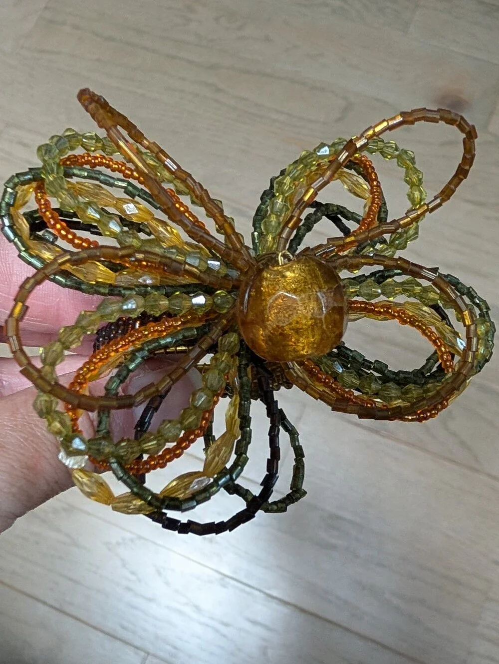 BEADED BUTTERFLY NAPKIN RINGS